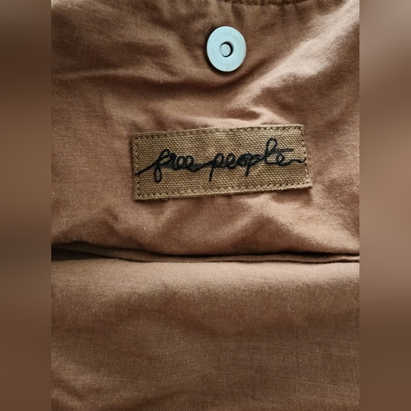 Free People NWOT Large MEGA Corduroy Tote - Picture 10 of 16